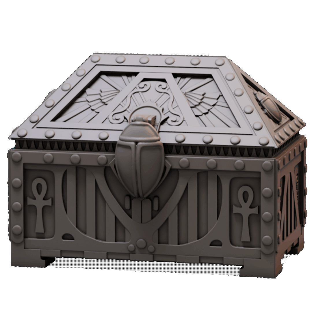 Chest Buried Tomb