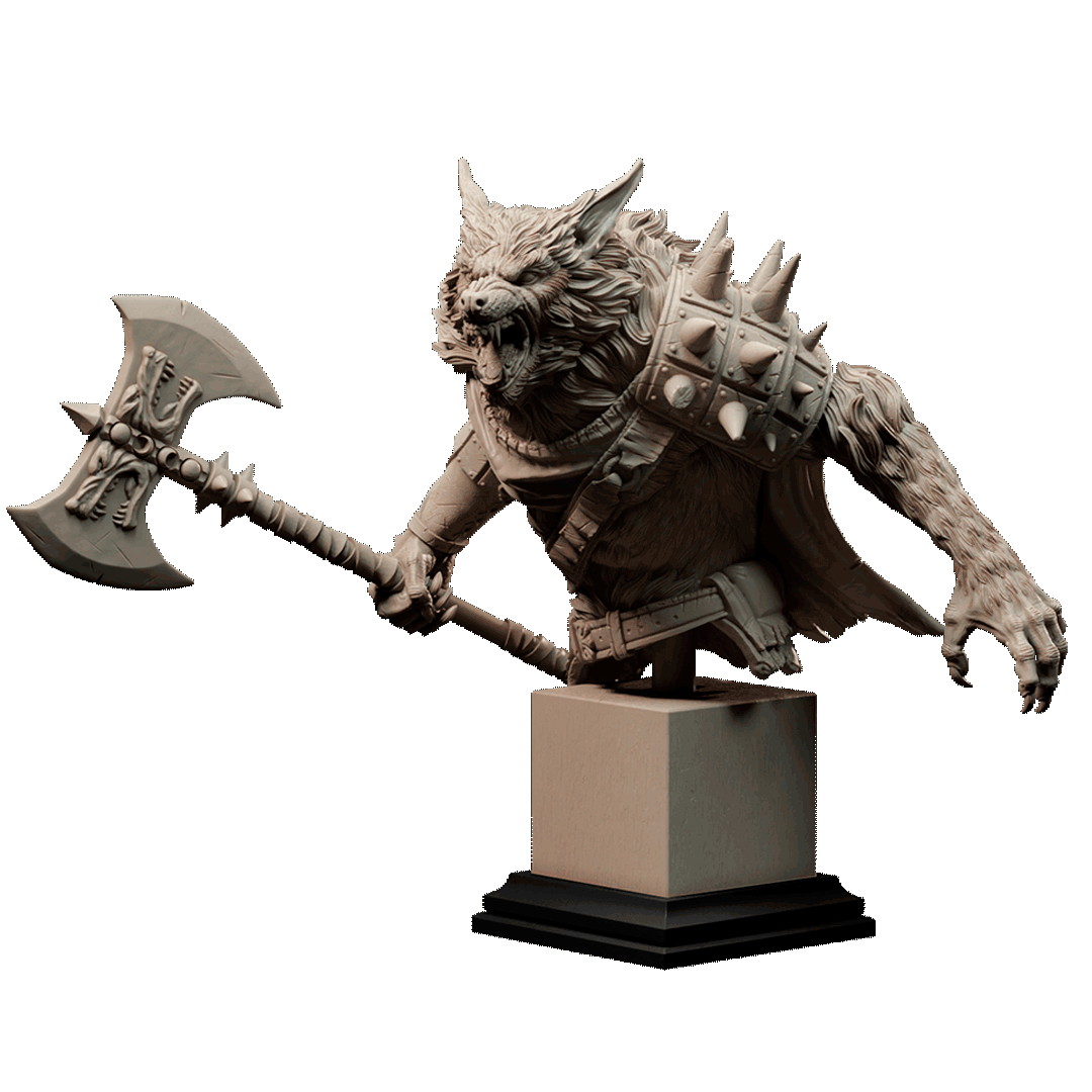 Roderick Vanherald  Hybrid Form Bust