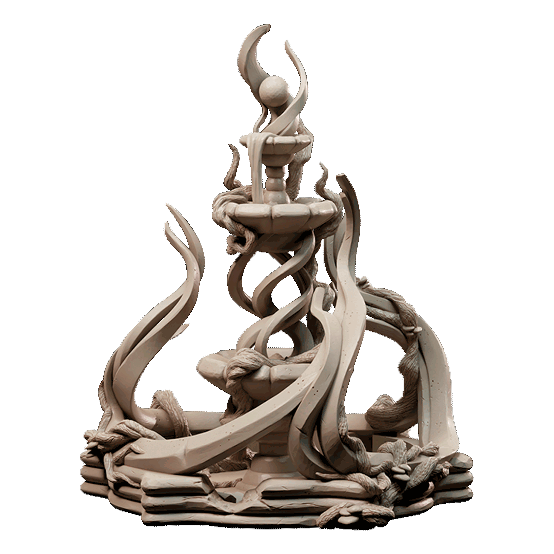 Entangled Fountain