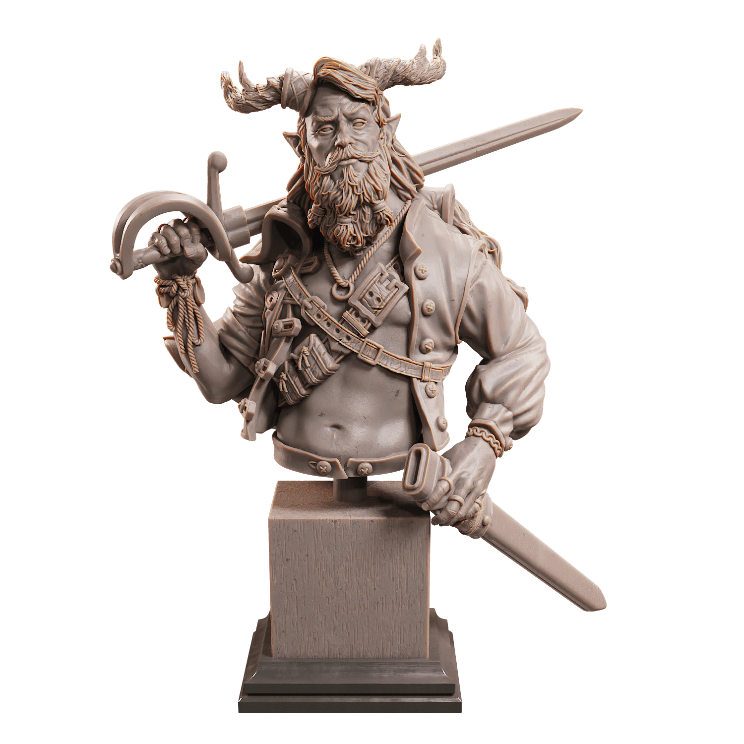 Vane Horns Bust