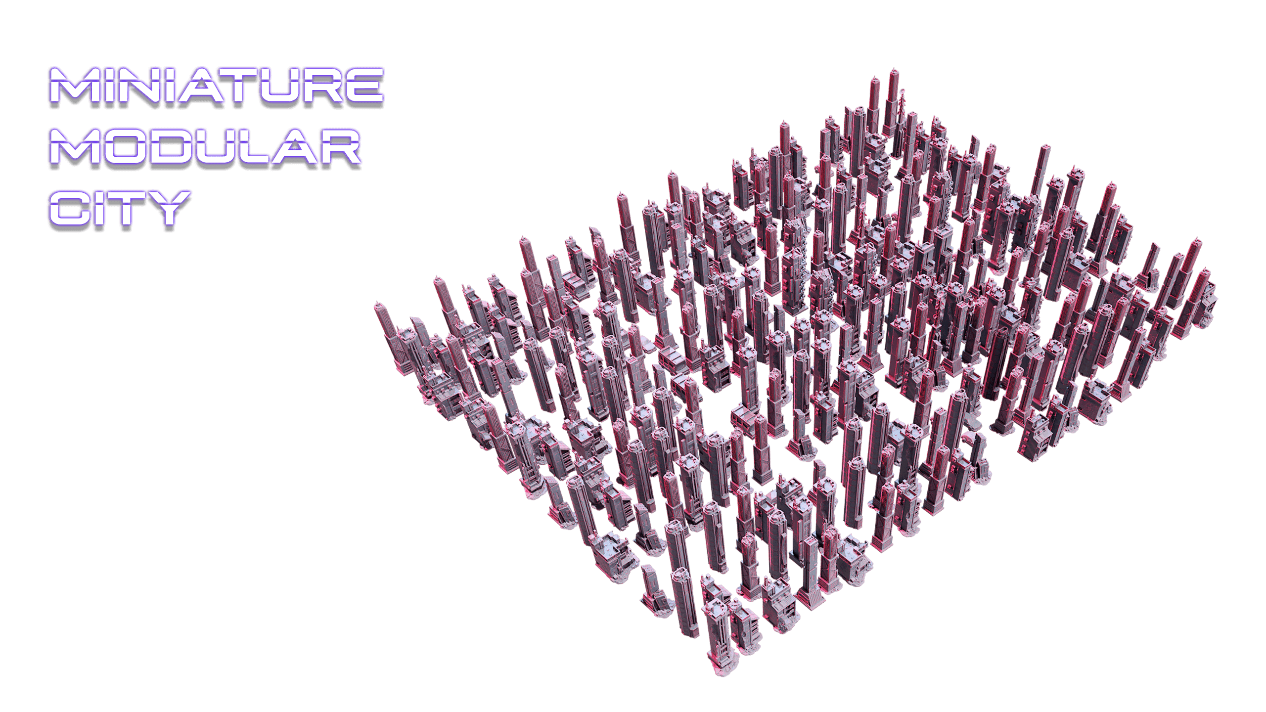 Miniature Modular City