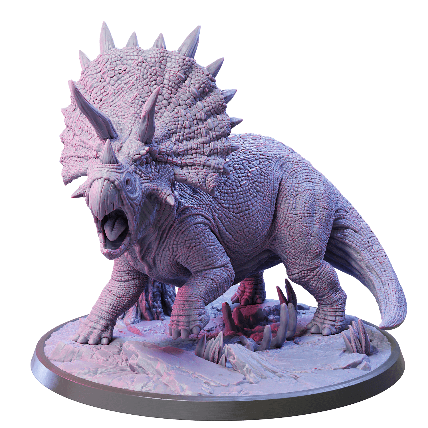 Triceratops Rounded Base