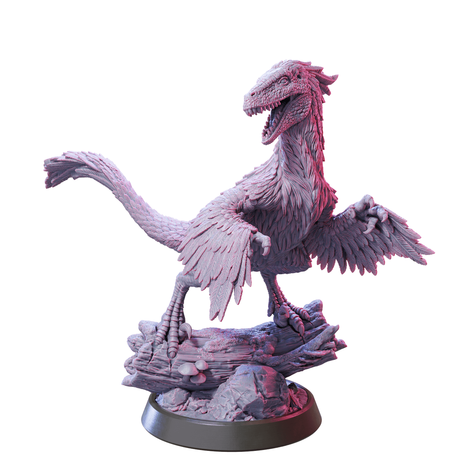 Ancient Raptor Rounded Base