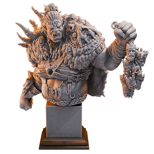 Ygash, Giantbutcher Bust