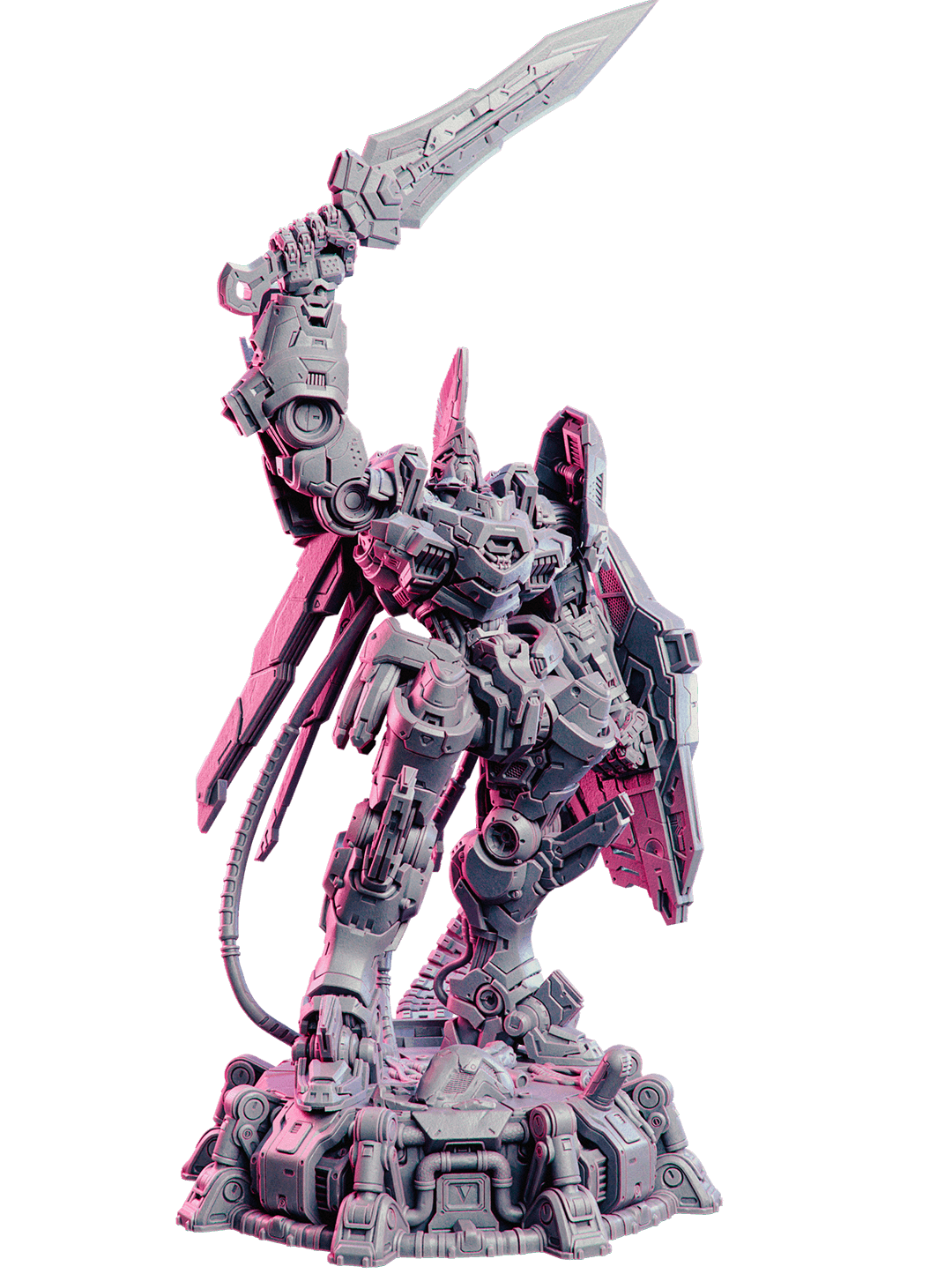 Mecha Maximus Victorius (Statue)