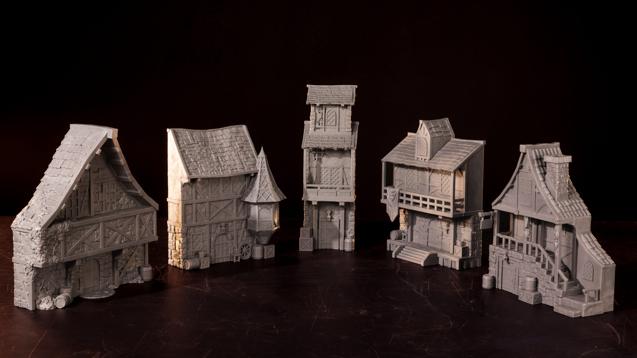 Medieval Town Facades