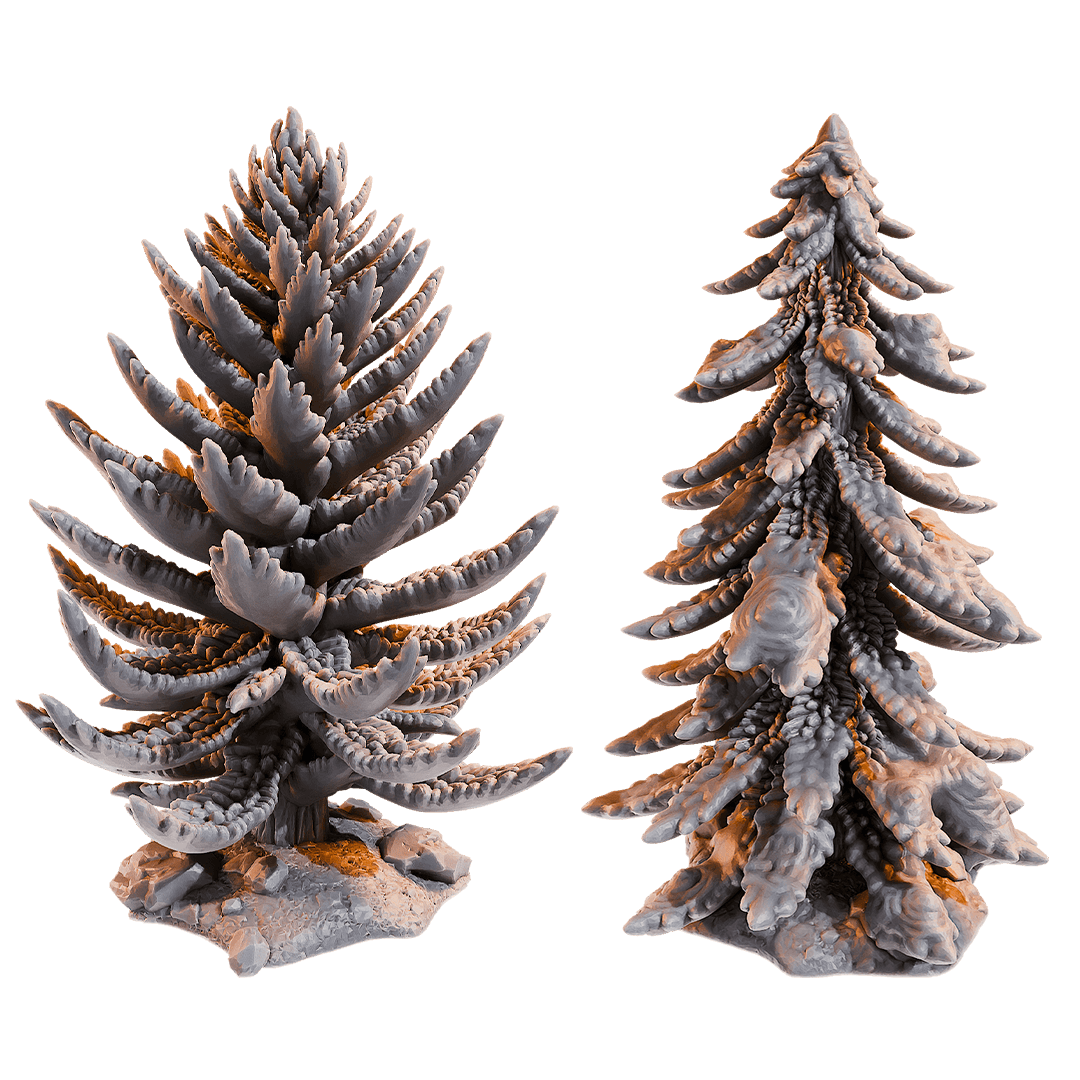 Pine Tree / Snowy Pine Tree