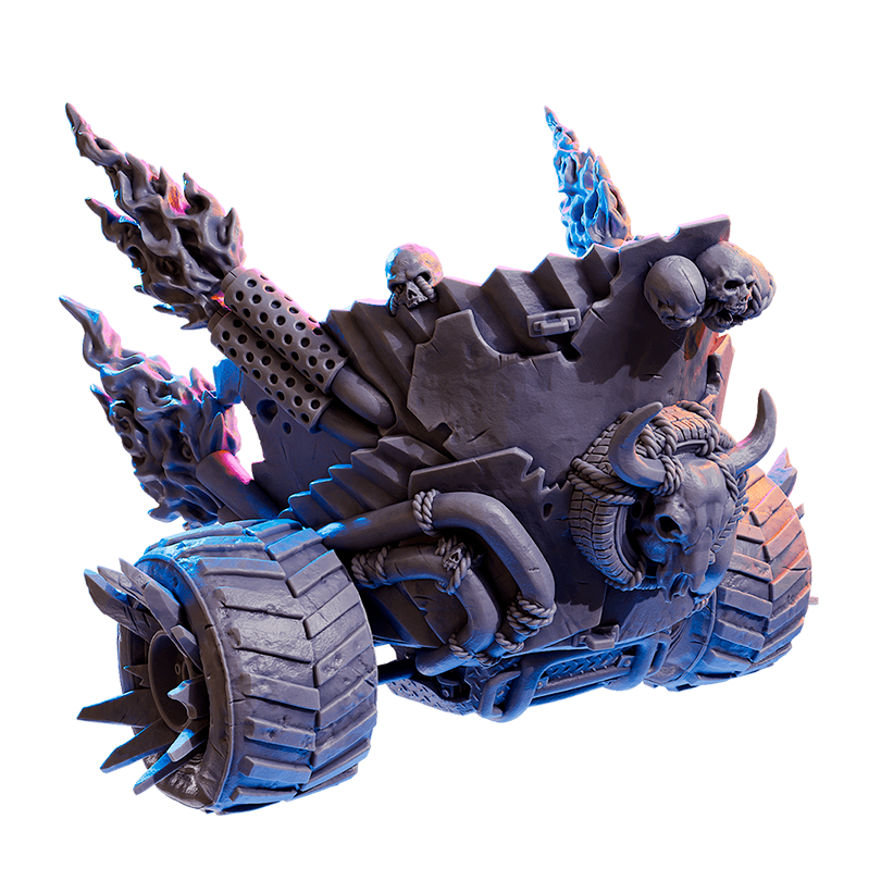 Skull Chariot