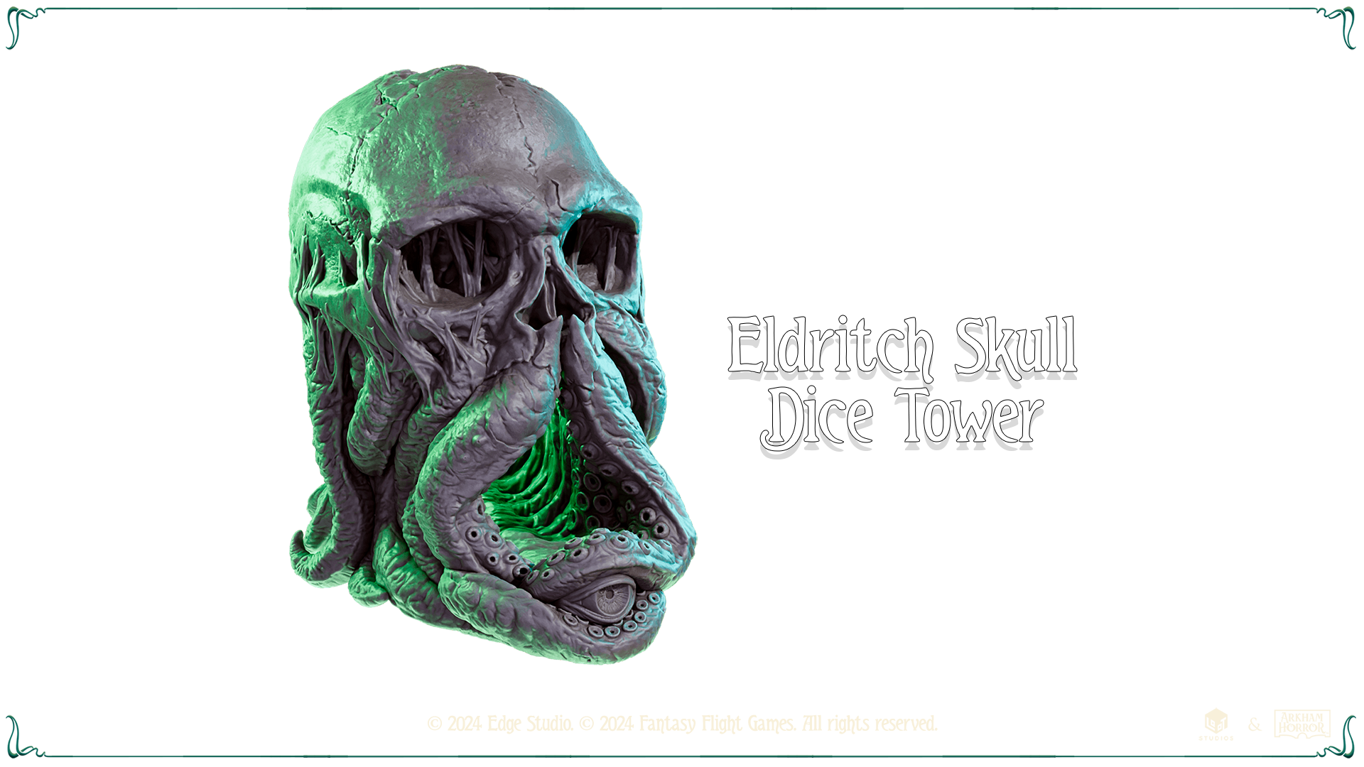 Eldritch Skull dice tower