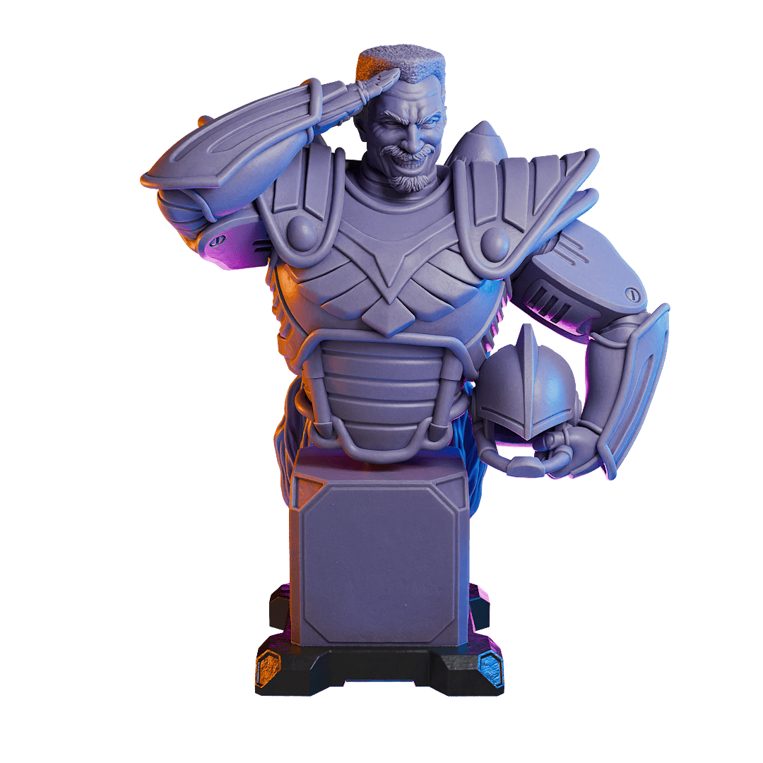 Commander Libertas Bust