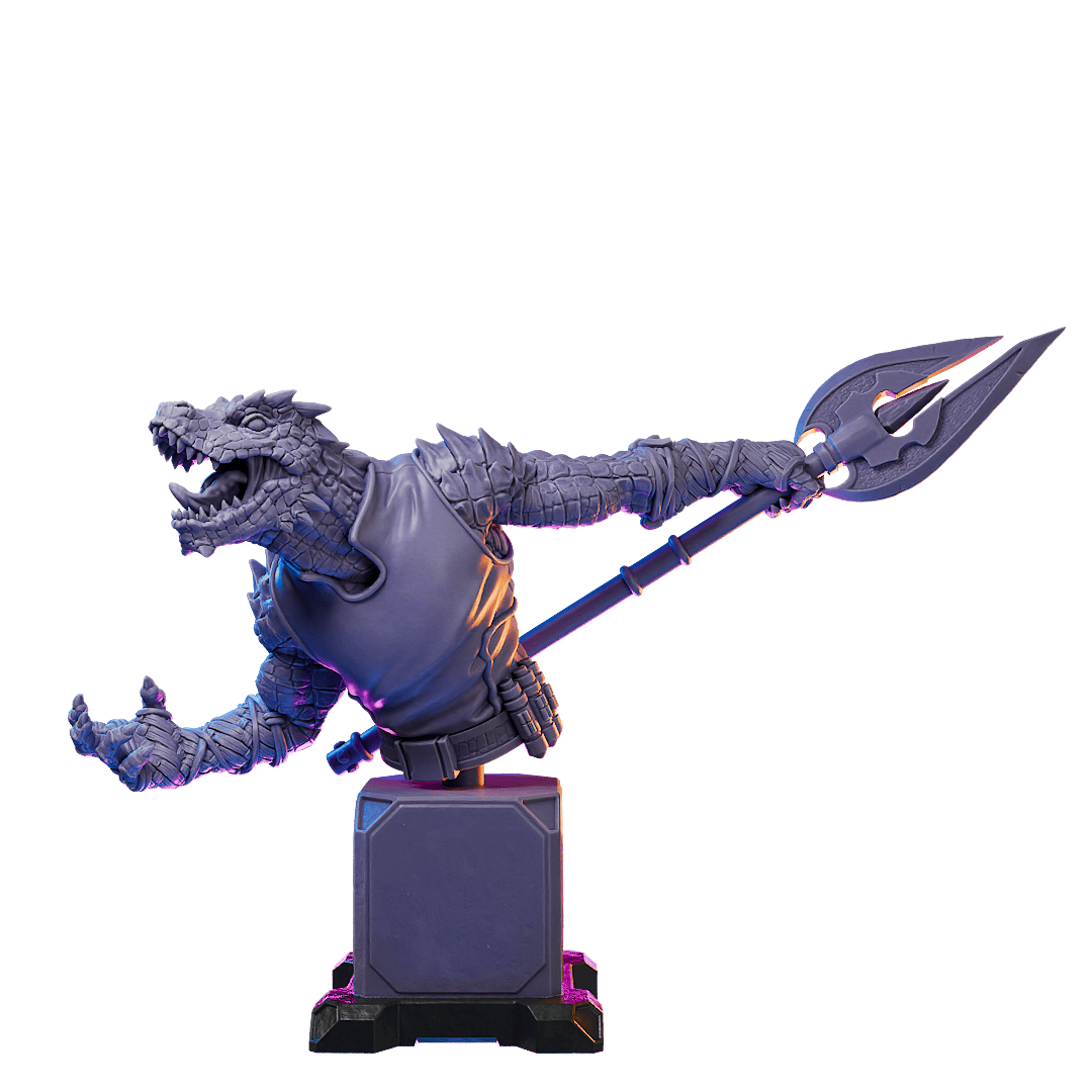 Dracollian Raider – Bust
