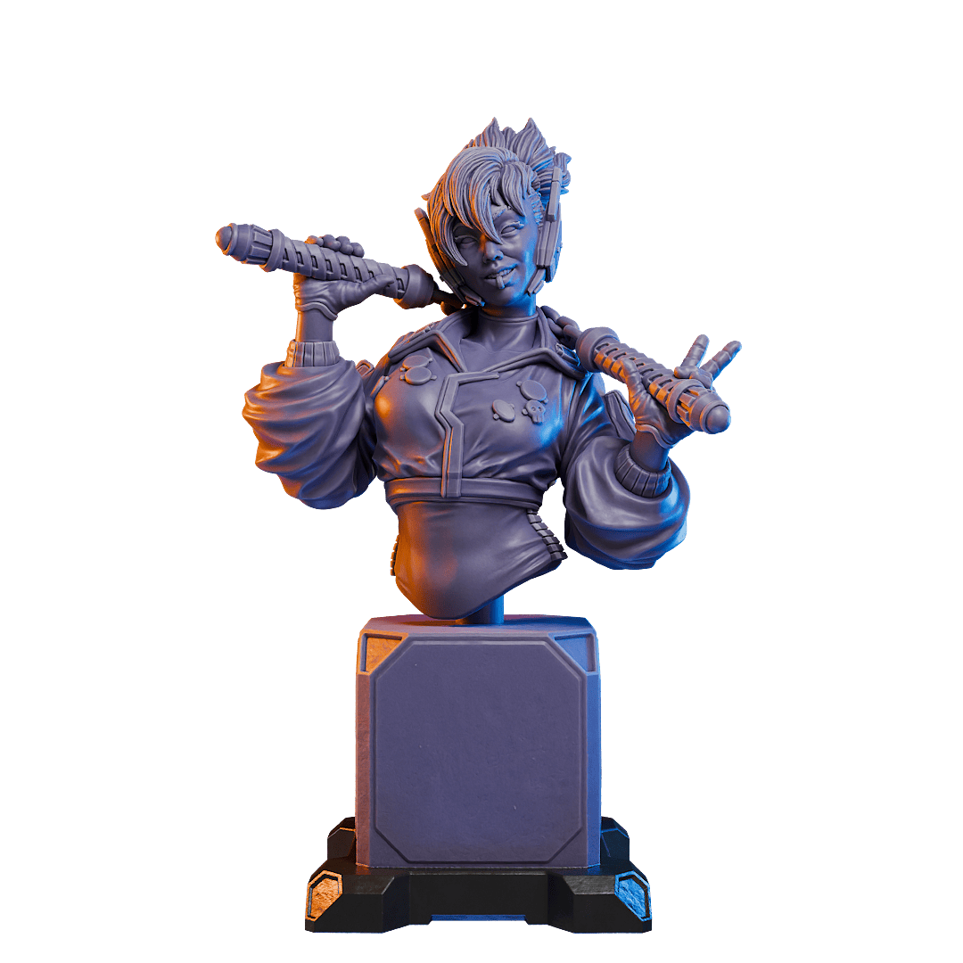 Natasha, the Freerunner Bust