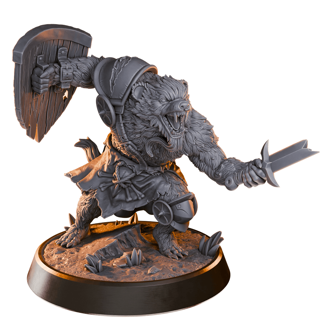 Raging Werebadger