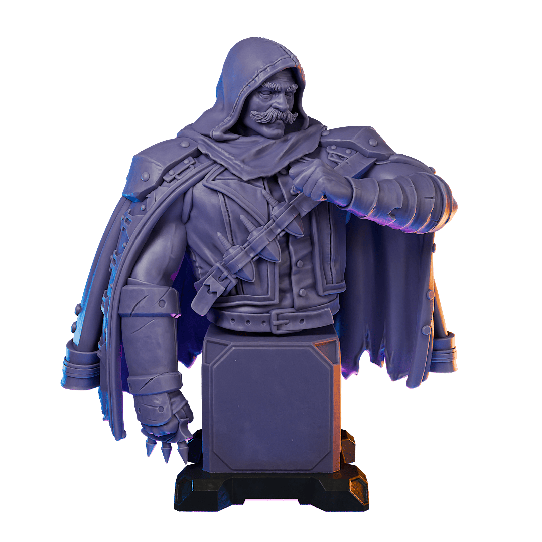 “Brawny” Braun Heaton Bust