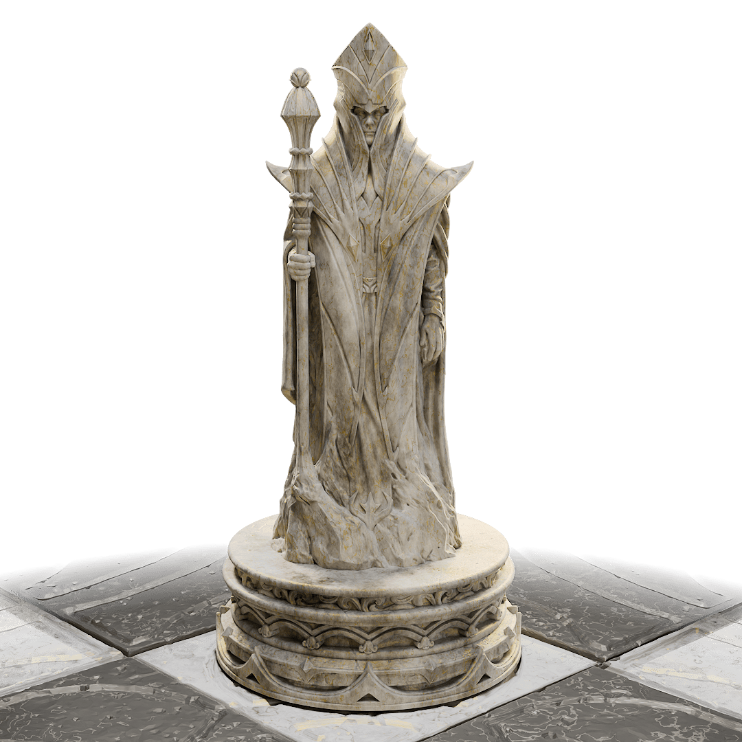 Light Bishop (Resin)