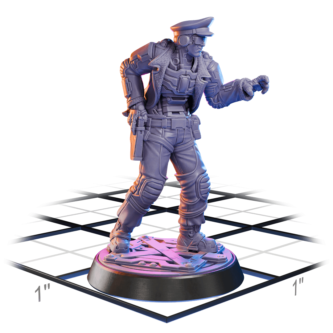 Captain Hutson, Pilot