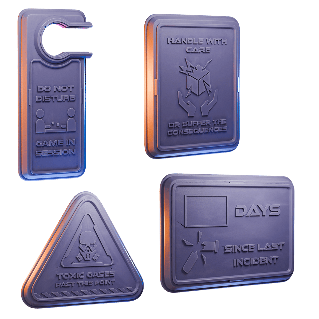 FCCS Warning Signs – PROP (FDM)