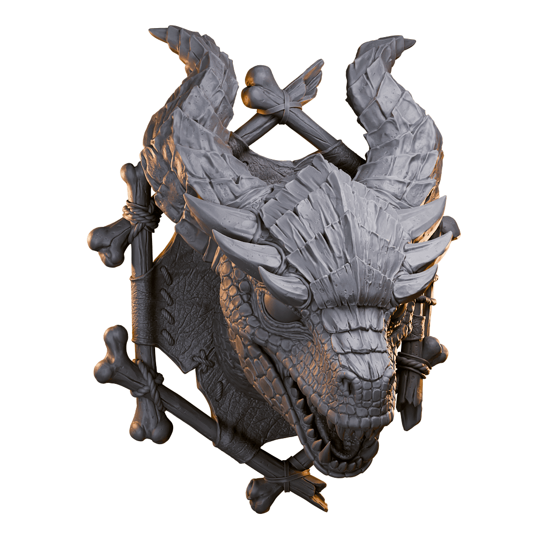 Kobold Head Keyholder (FDM)