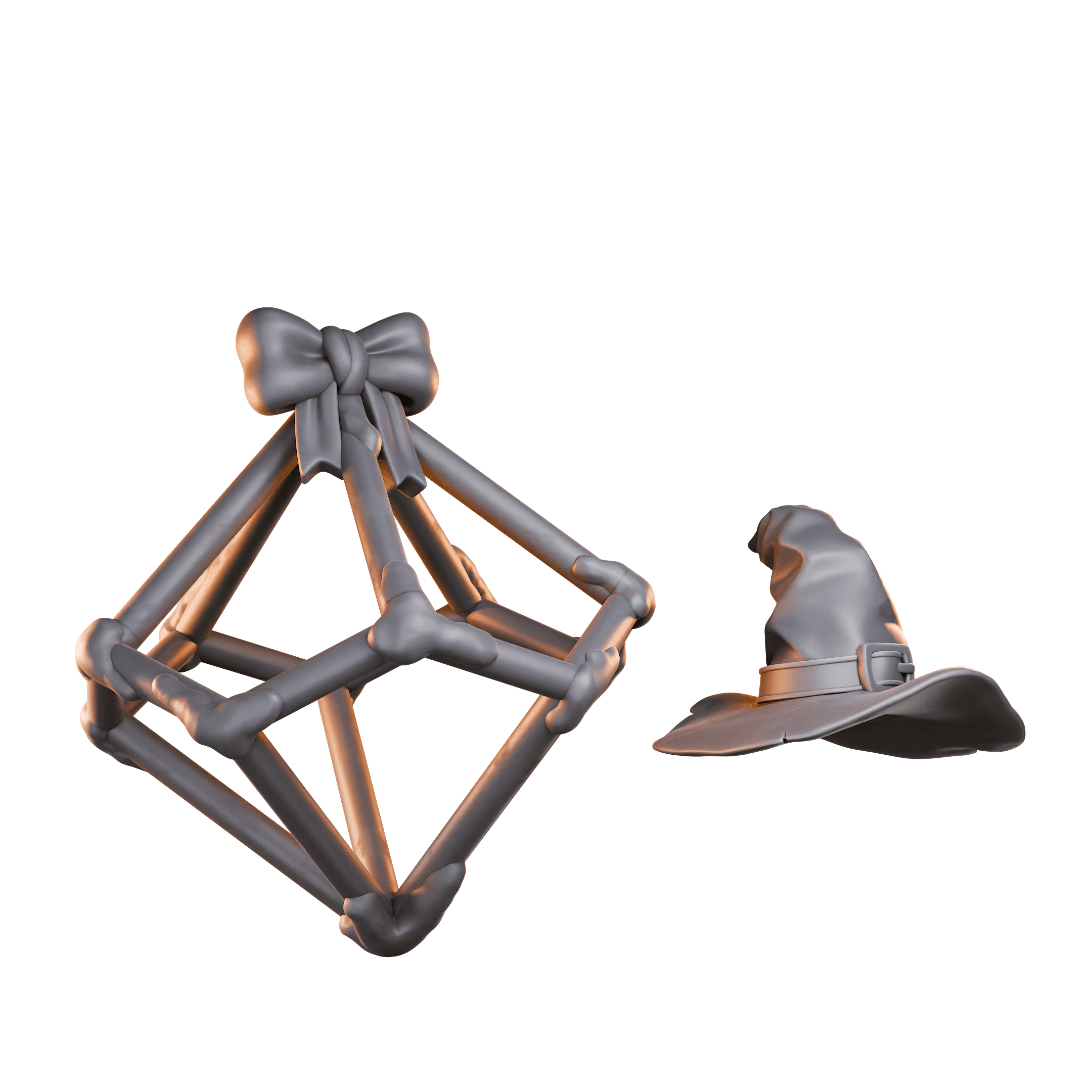 D10 Wizard Hat Ornament