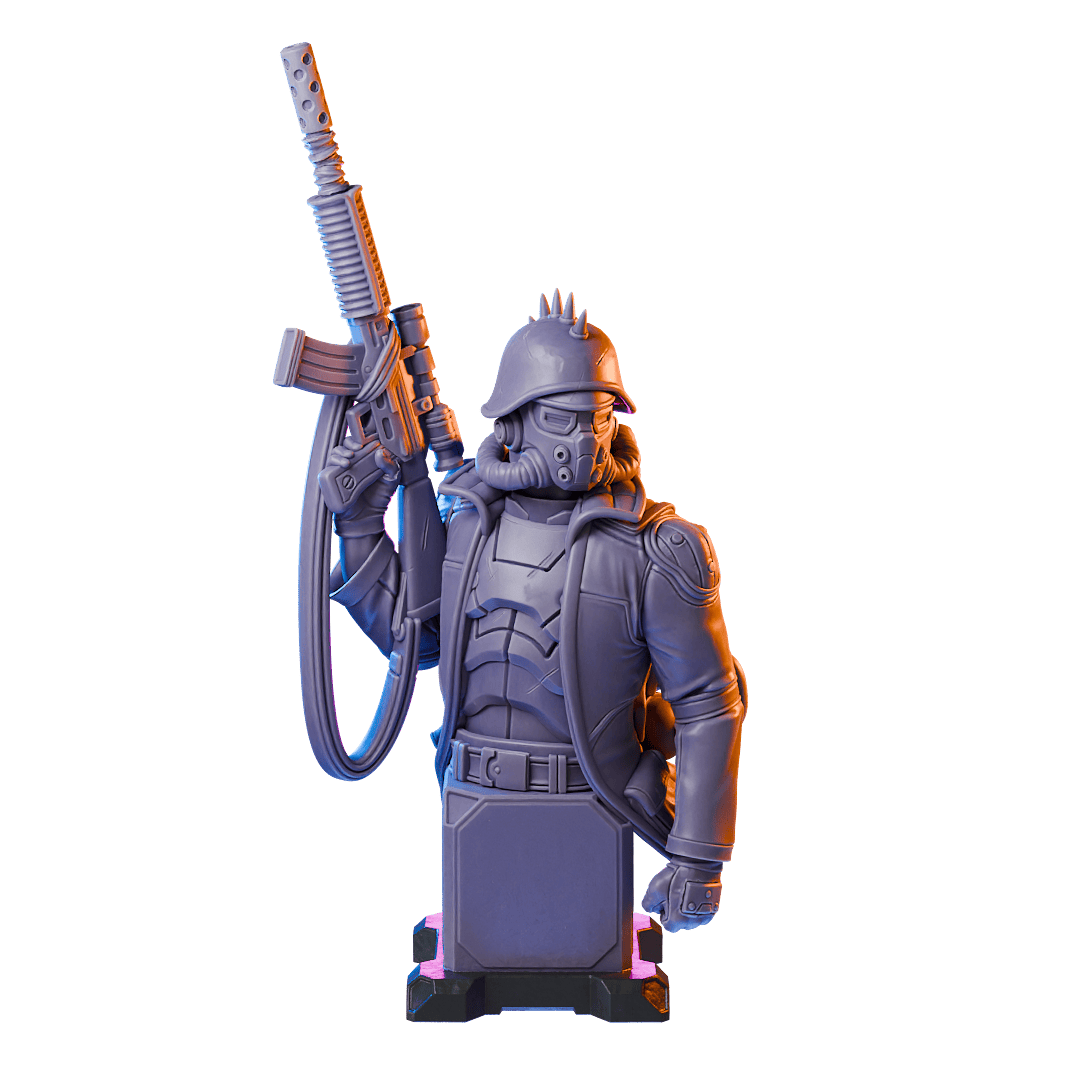 Cedric, Vegas  Liberator – Bust