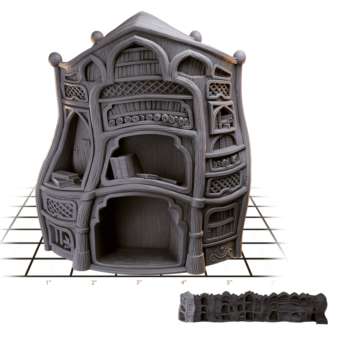 The Arcane Archive [1-Curved Corner]