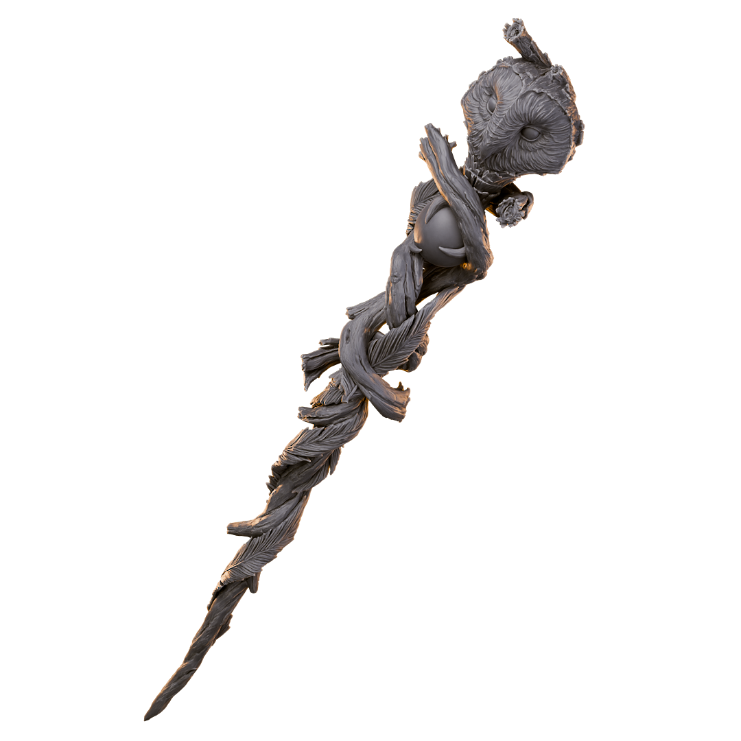 Druid’s Wand (Modular PROP) – Resin