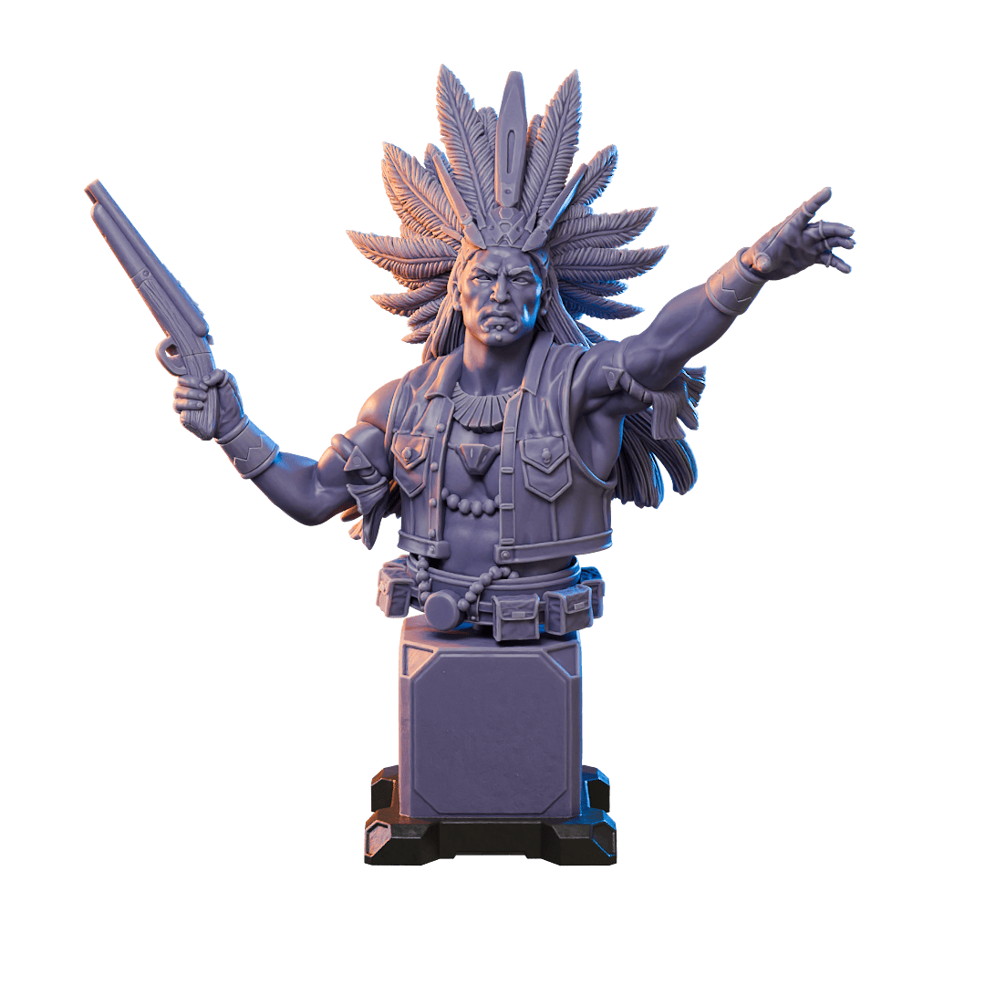 Iperu, Fire Pajé – Bust