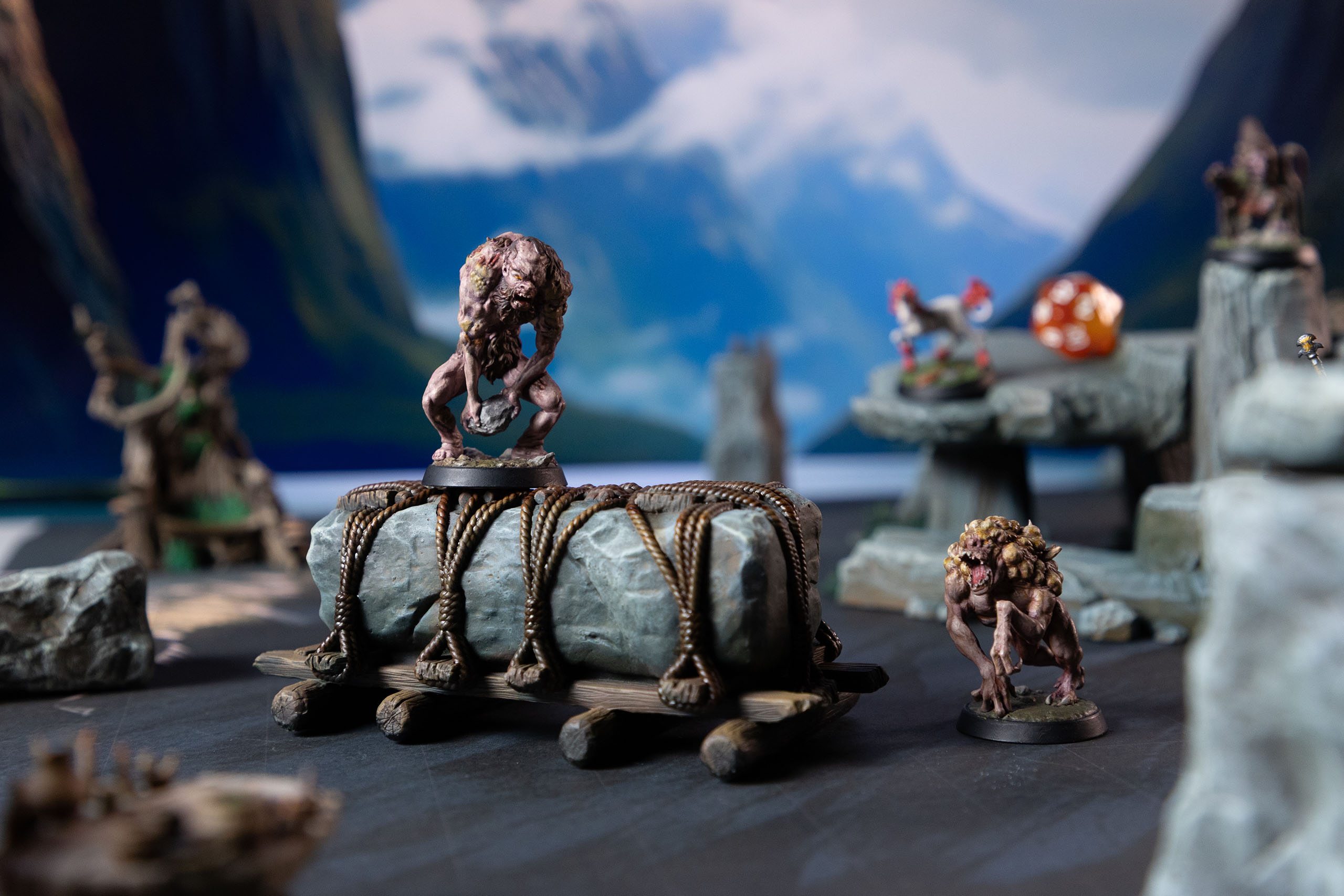 Miniatures from Loot Studios' miniature bundle, Celtic Dawn.